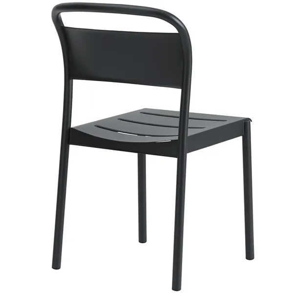 Linear Stol Stål Antracit