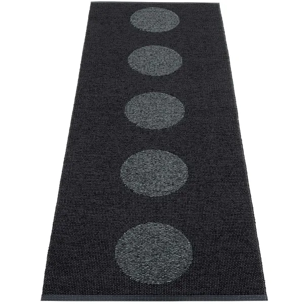 Vera 2.0 Matto Black / Black Metallic 70x200 cm
