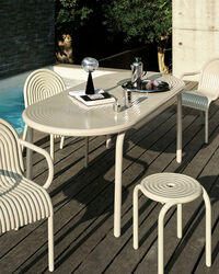 Groove Bord 186 cm Putty