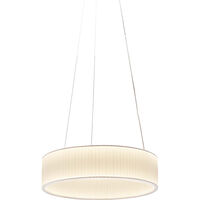 Ronde Pendel Ø60 cm Vit