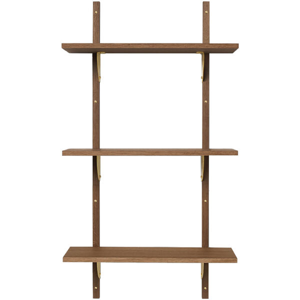 Sector Tripple Narrow Hylde 54x102 cm Røget Eg/Messing