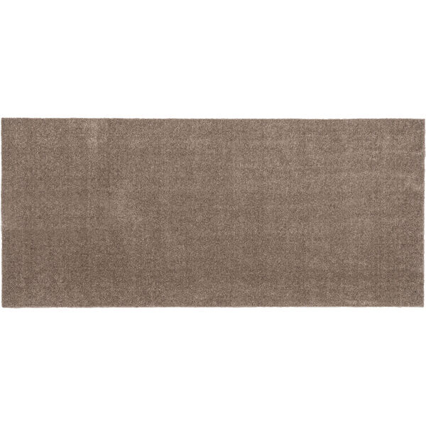 Unicolor Dörrmatta Sand / Beige 67x150 cm
