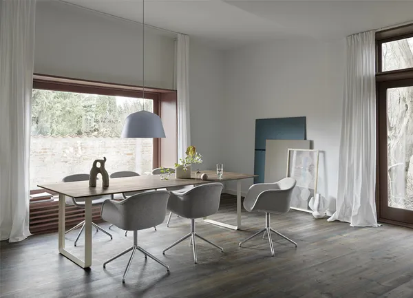 70/70 Bord 85x170 cm Massiv Rökt Ek / Sand