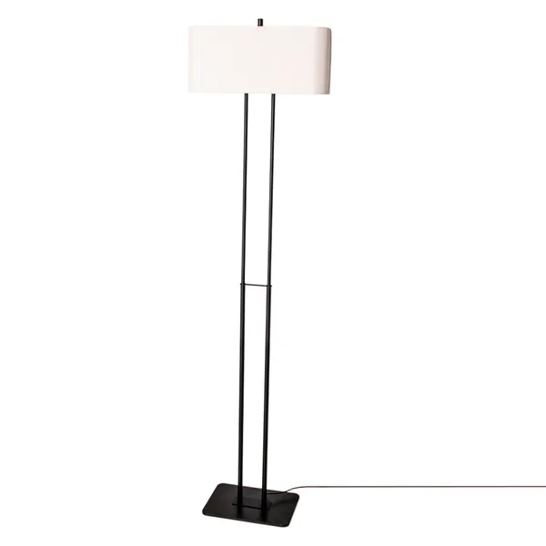 Luton Golvlampa H150 cm Svart / Vit