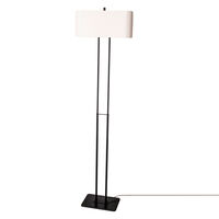 Luton Golvlampa H150 cm Svart / Vit