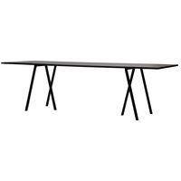 Loop Stand Bord 200 cm Linoleum / Sort