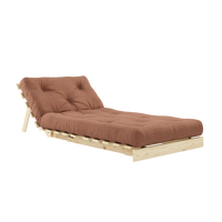 Roots 90 Loungestol Fyrretræ / Clay Brown