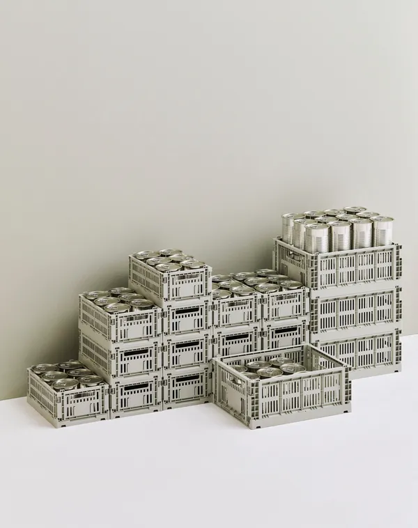 Colour Crate Large Förvaring Grey