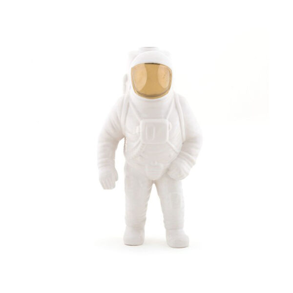 Starman Porcelain Vase White