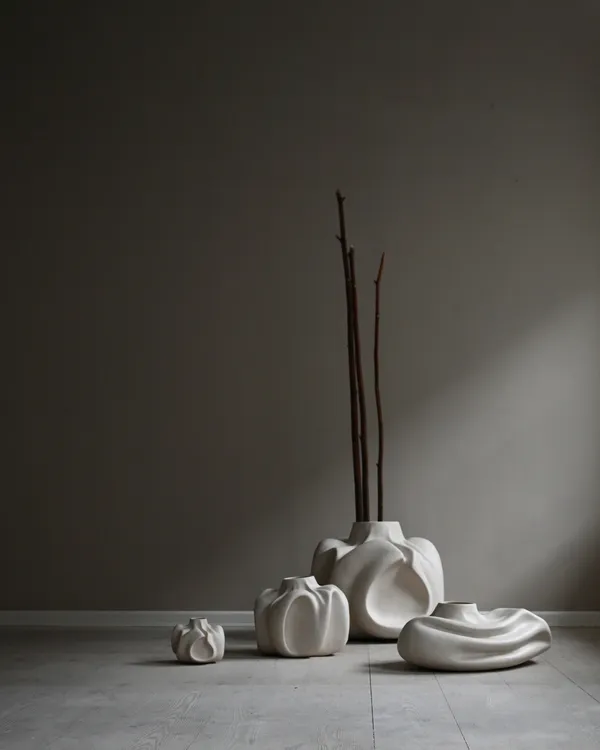 Wabi Vase Birch 35 cm