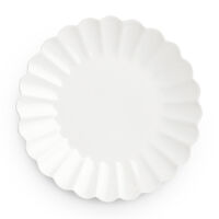 Oyster Tallerken Hvid 28 cm