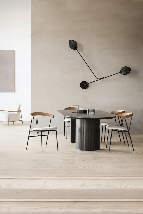 Satellite Vegg-/Taklampe Soft Black