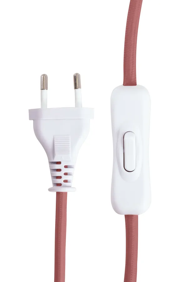 Castello 24 Bordlampe Beige / Dusty Pink