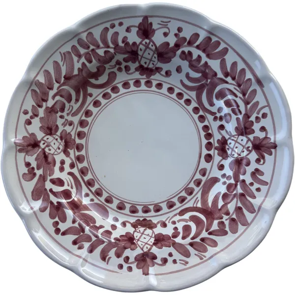 Positano Djup Tallrik 26 cm Röd