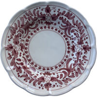 Positano Djup Tallrik 26 cm Röd