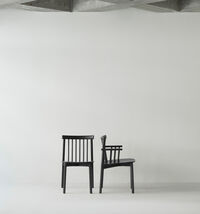 Pind Lepotuoli Black Stained Saarni