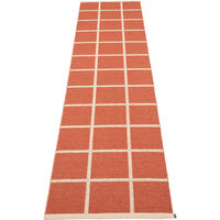 Criss Plastikmåtte Brick / Cream 70x300 cm