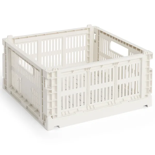 Colour Crate Medium Square Oppbevaring Off-white
