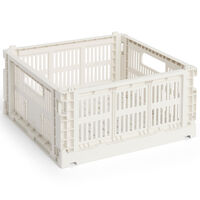 Colour Crate Medium Square Oppbevaring Off-white