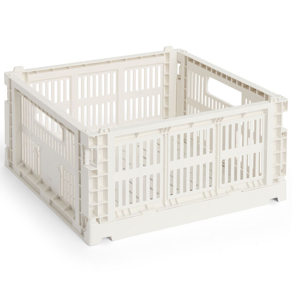 Colour Crate Medium Square Oppbevaring Off-white