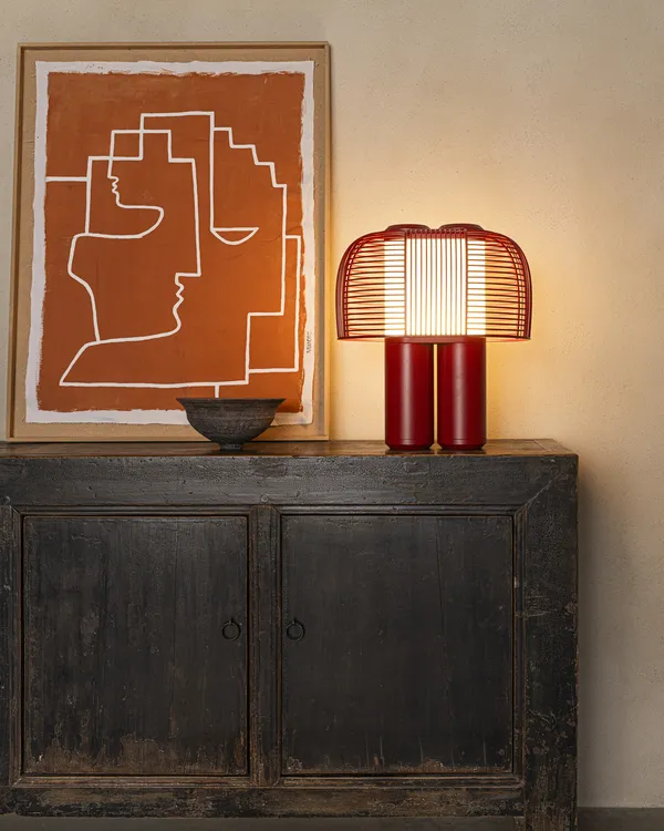 Yasuke Bordlampe Rød