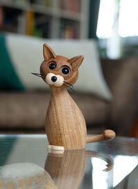 Lucky The Cat Trefigur 159 cm