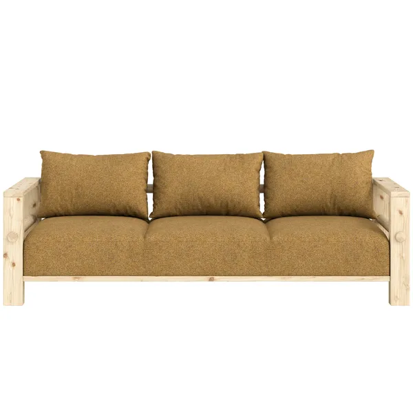 Bare Sofa Bed Raw / Golden Ochre
