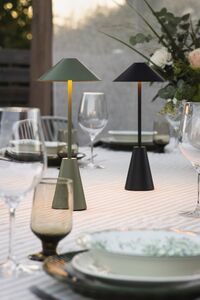 Cannes 32 Bordlampe Bærbar Mosegrønn