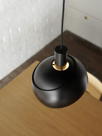 FJ Elements Pendel 25 cm Sort