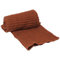 Organic Handduk 50x100 cm Brown Clay