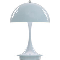 Panthella 160 Bordlampe Bærbar Pale Blue