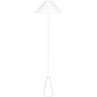 Cannes Gulvlampe Hvid
