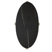 Tribus Sofabord Fremstillet af stål Oval Sort/Sand