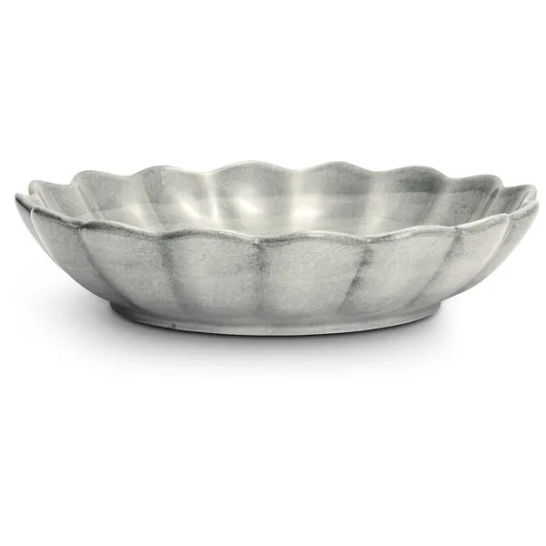 Oyster Skål 31 cm Grå