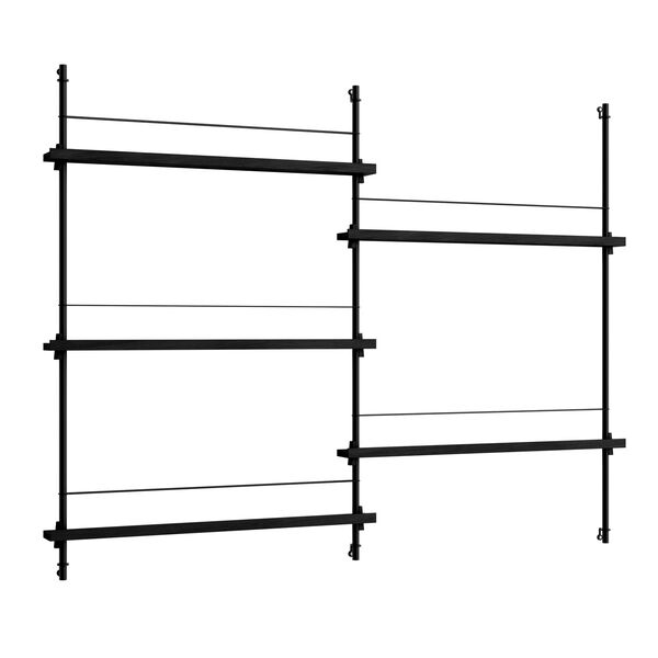 Magazine Hylde 123x162 cm Sort