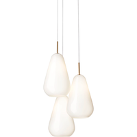 Anoli 3 Kattokruunu Nordic Gold / Opal