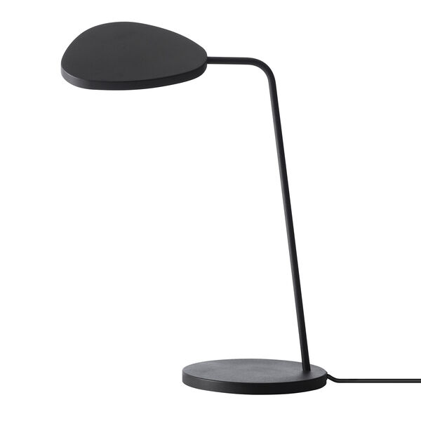 Leaf Bordlampe Sort