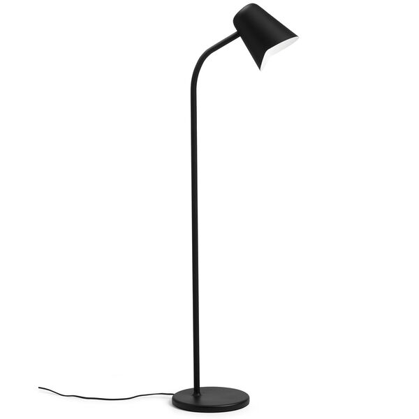 Me Gulvlampe med Lysdæmper Sort
