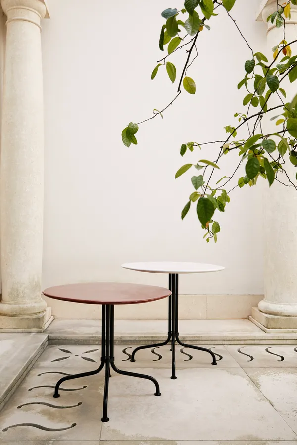 Carmel Bistro Spisebord 75 cm Clam White