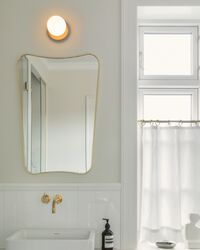 Liila 1 Vägg-/Taklampa 140 mm Mörk Brons / Opal