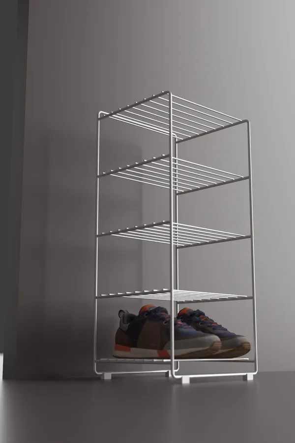 Shoescraper Skohylde Hvid