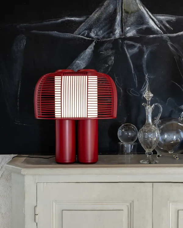 Yasuke Bordlampe Rød