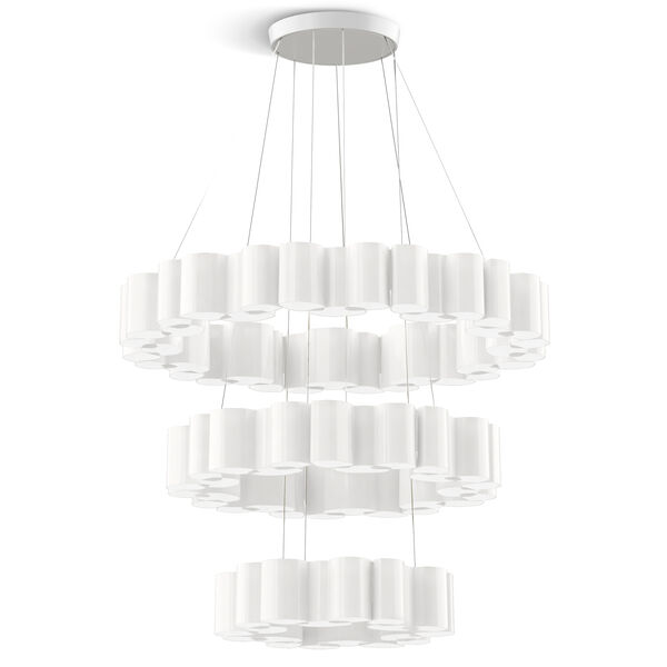 Honey Lysekrone 110 cm Opalhvid