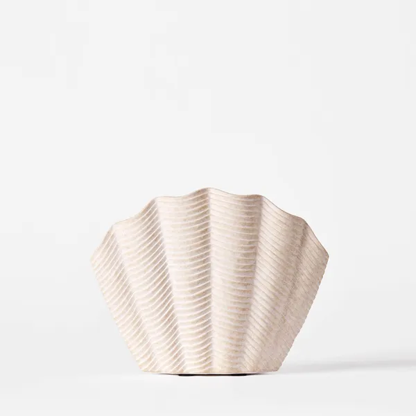 Concha Vas Stor 26 cm Vit