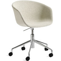AAC53 Tuoli 5 star swivel Aluminium / Coda White