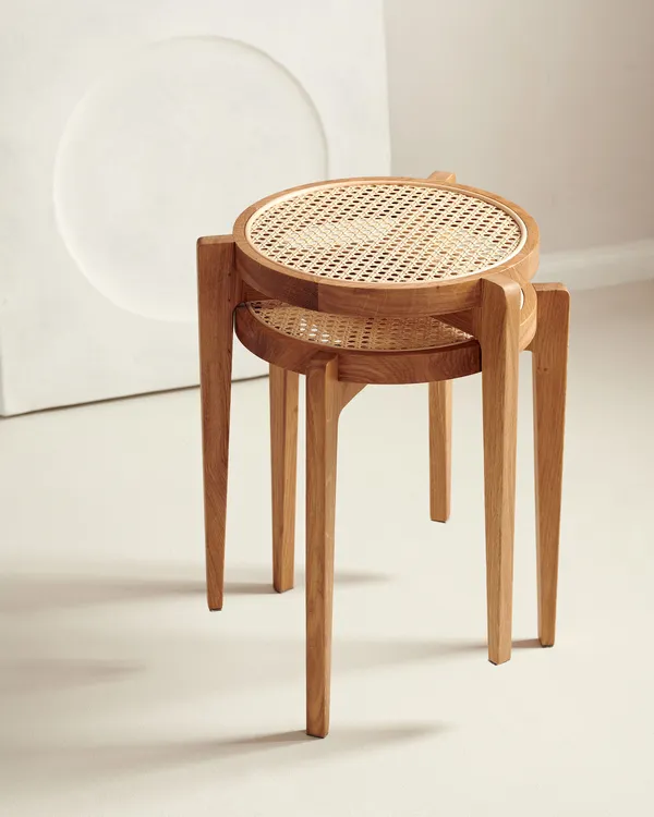 Le Roi Side Table Natural Oak