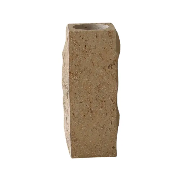 Edge Vase Small Limestone