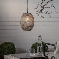 Linde Lampshade 30 cm Grey Beige