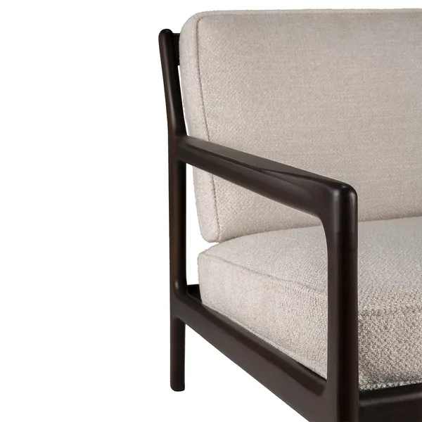 Jack Lounge-Tuoli Mahonki / Ivory
