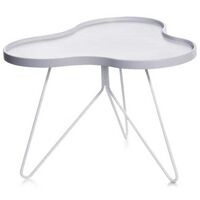 Flower Mono Bord 66x62cm Hvid